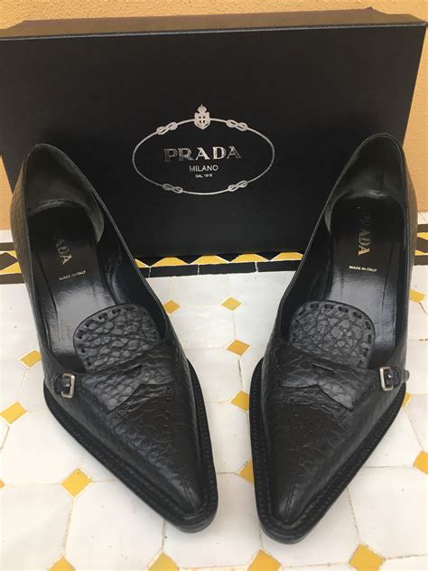 prada studs strass|vintage prada shoes.